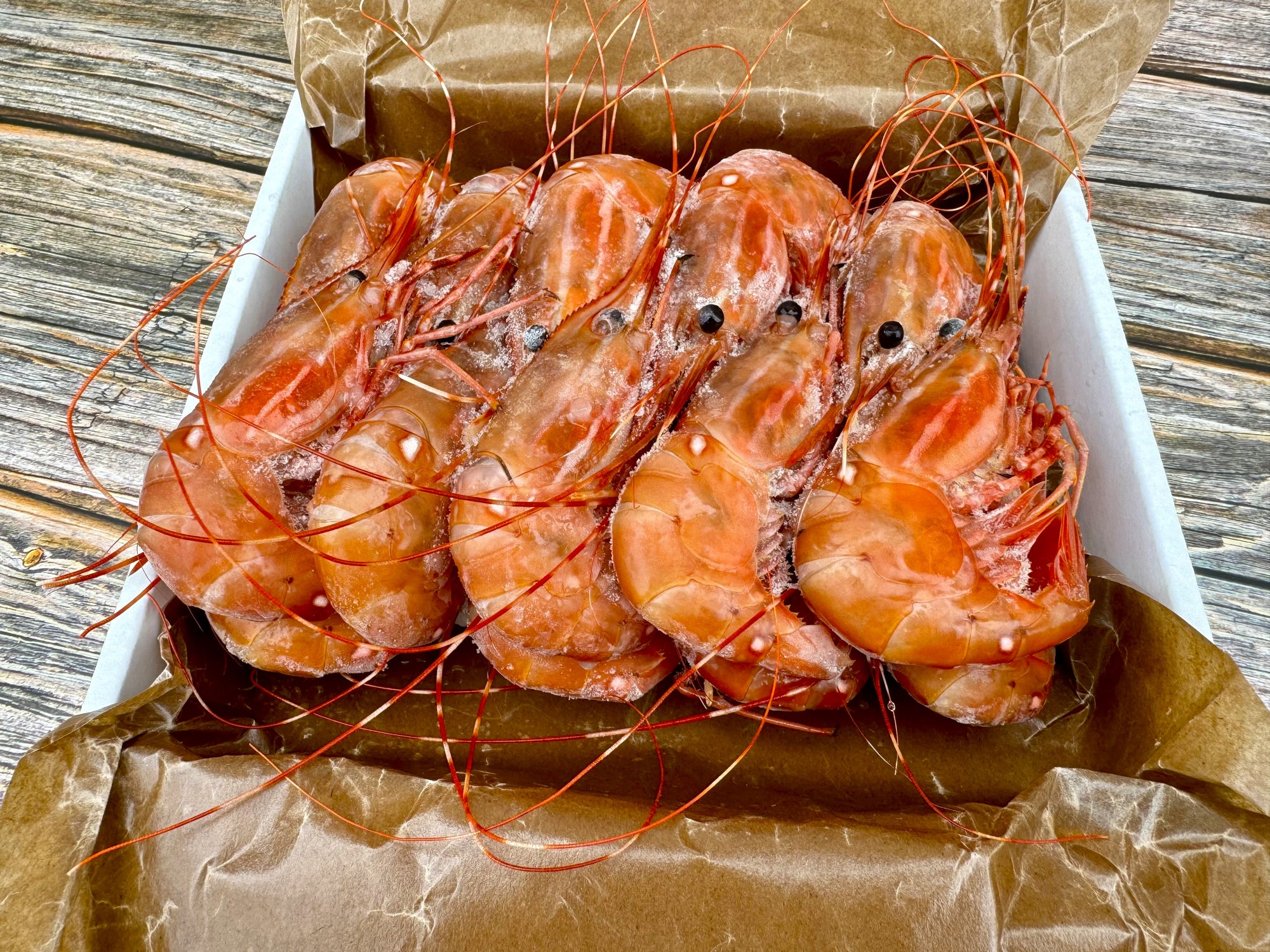 wild Alaskan spot shrimp