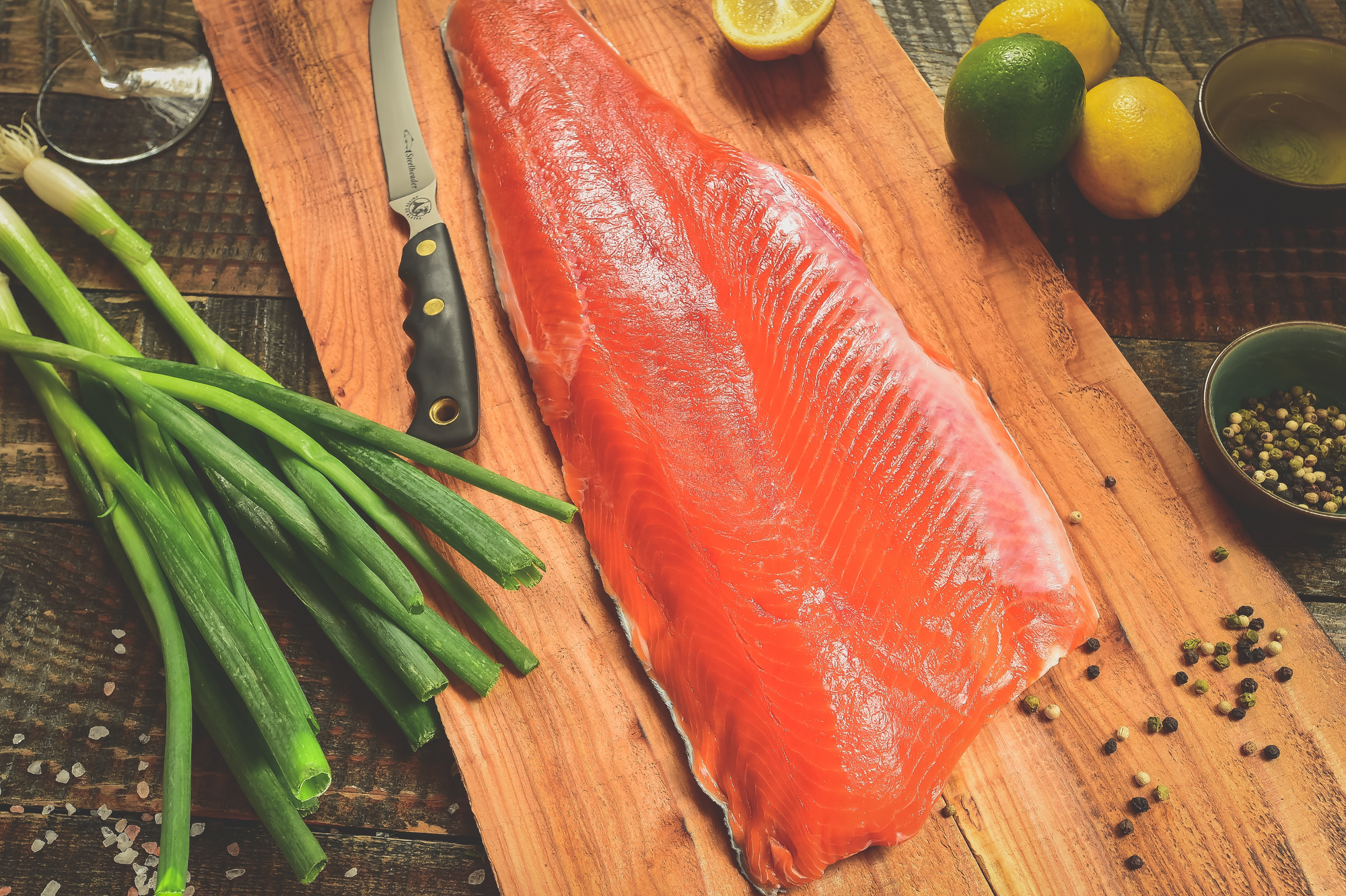 wild alaskan copper river salmon